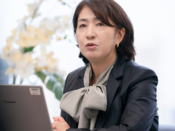CDIO / 主席研究員 矢島洋子のインタビュー写真