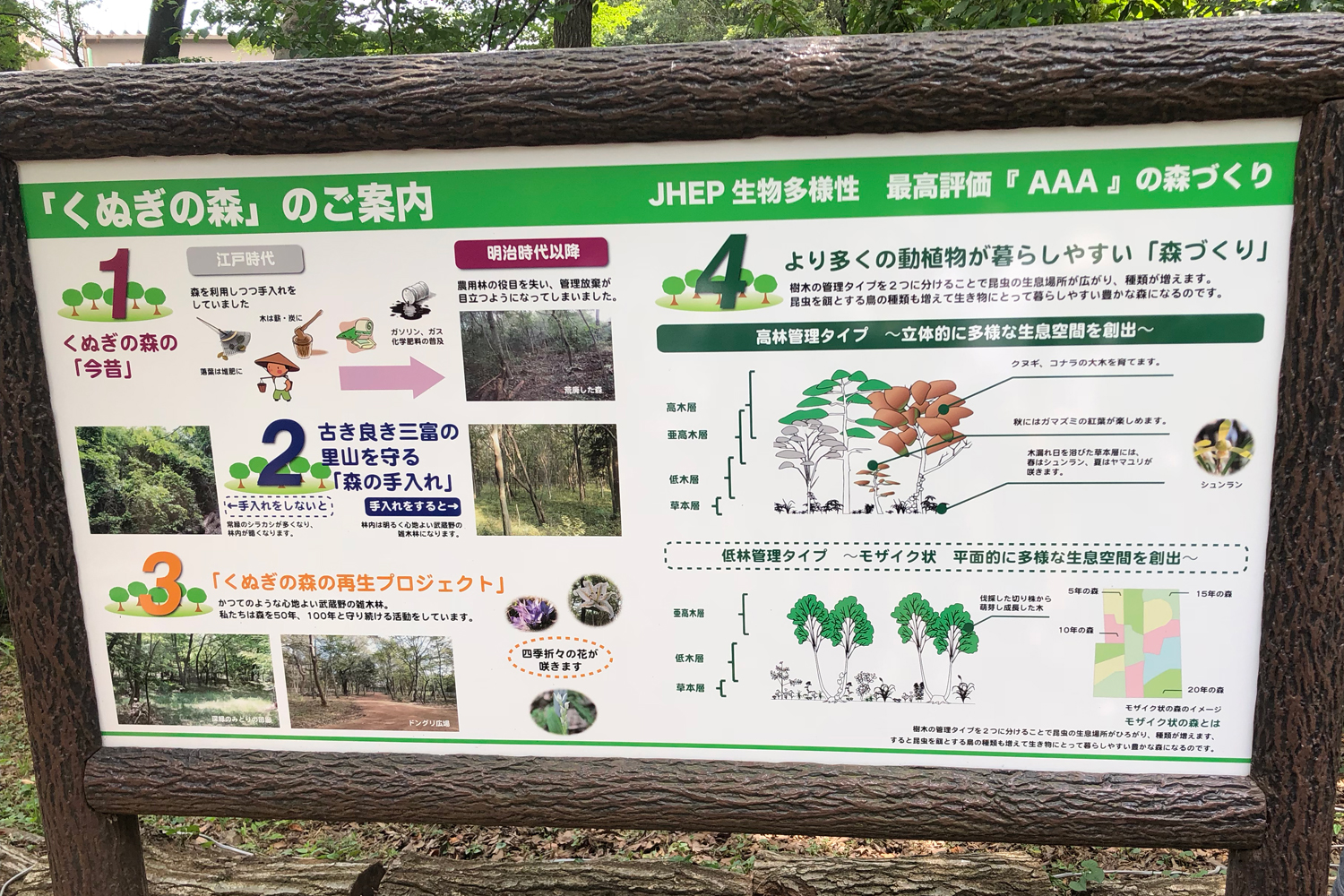 JHEP認証“AAA” の「くぬぎの森」