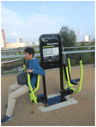 中には運動器具も